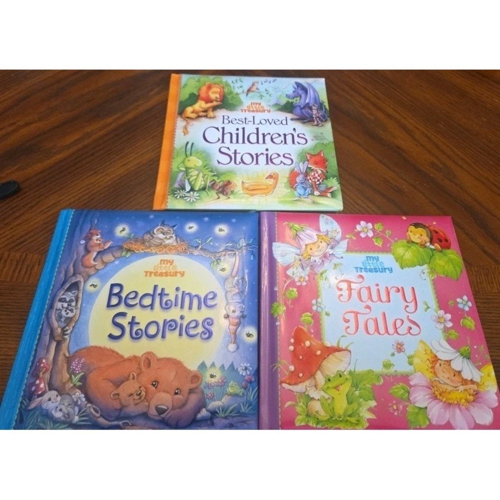 My Little Treasury Books Bedtime Stories Best Children Stories Fairy Tales NEW
